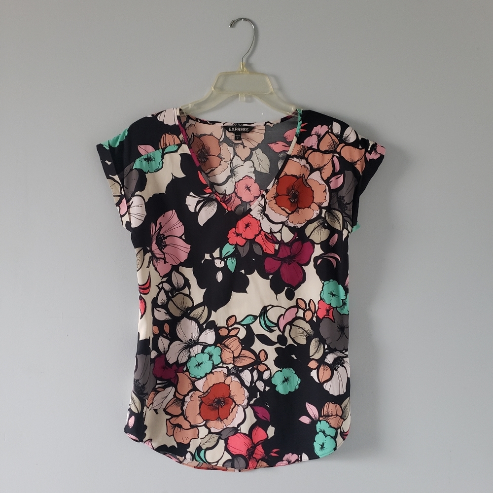 Express Floral Top